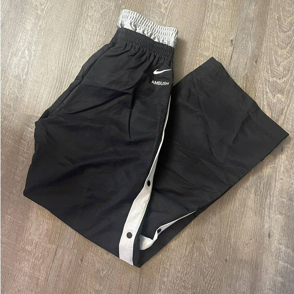 Nike Pants - Women's Nike x Ambush x NBA Brooklyn Nets Tear Away Pants DB8589-010 Sz M